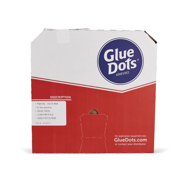 Standard Glue Dot® adhesive packaging